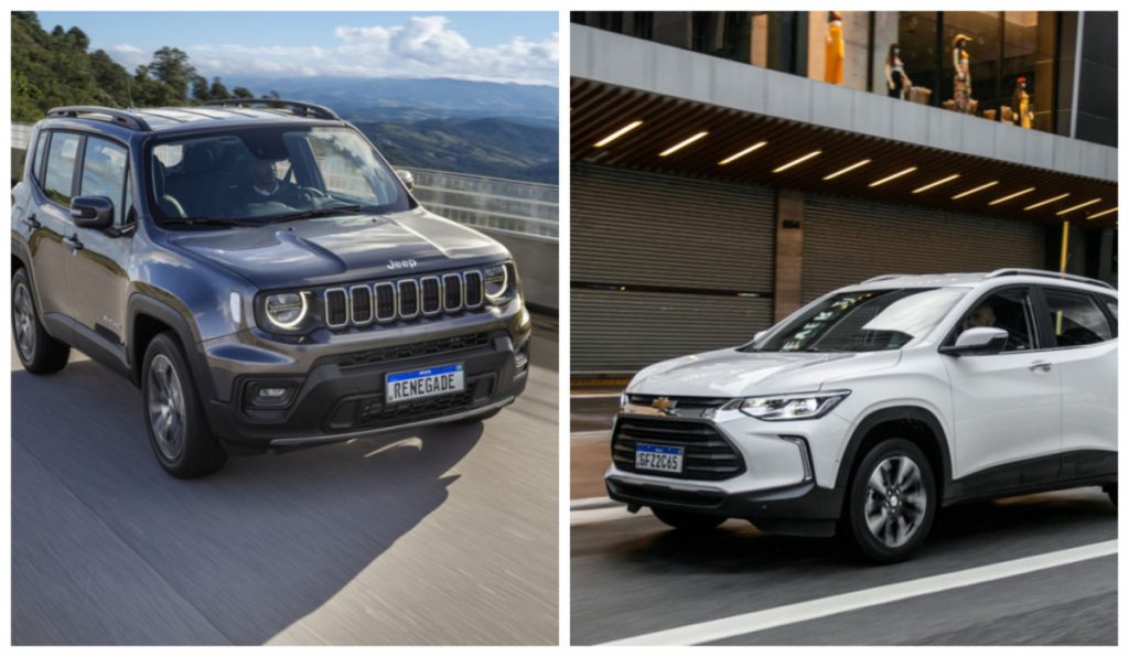 Melhor SUV Jeep Renegade ou Chevrolet Tracker; veja comparativo