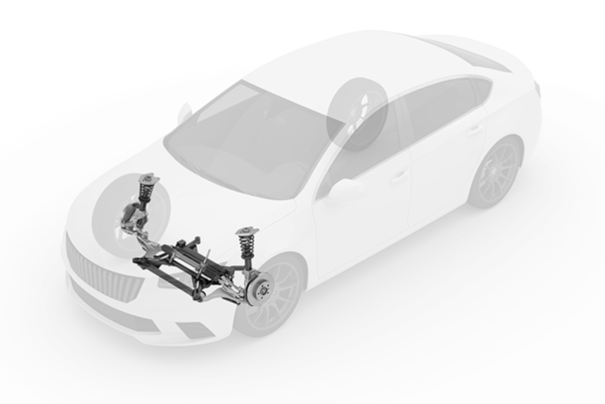 Sensor sem fio automático de carro inteligente autônomo dirigindo na  estrada ao redor do carro carro inteligente autônomo faz as varreduras nas  estradas observam a distância e o sistema de frenagem automática