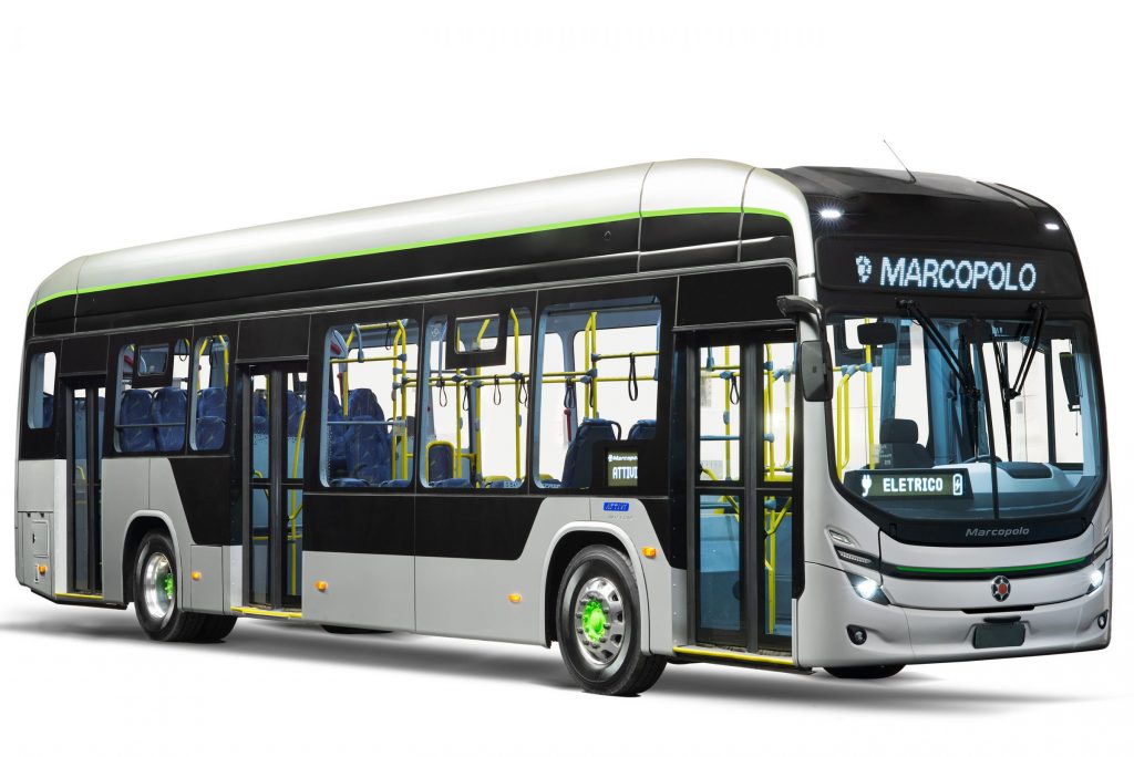 Até o fim do ano 30 unidades do ônibus elétrico da Marcopolo serão produzidas