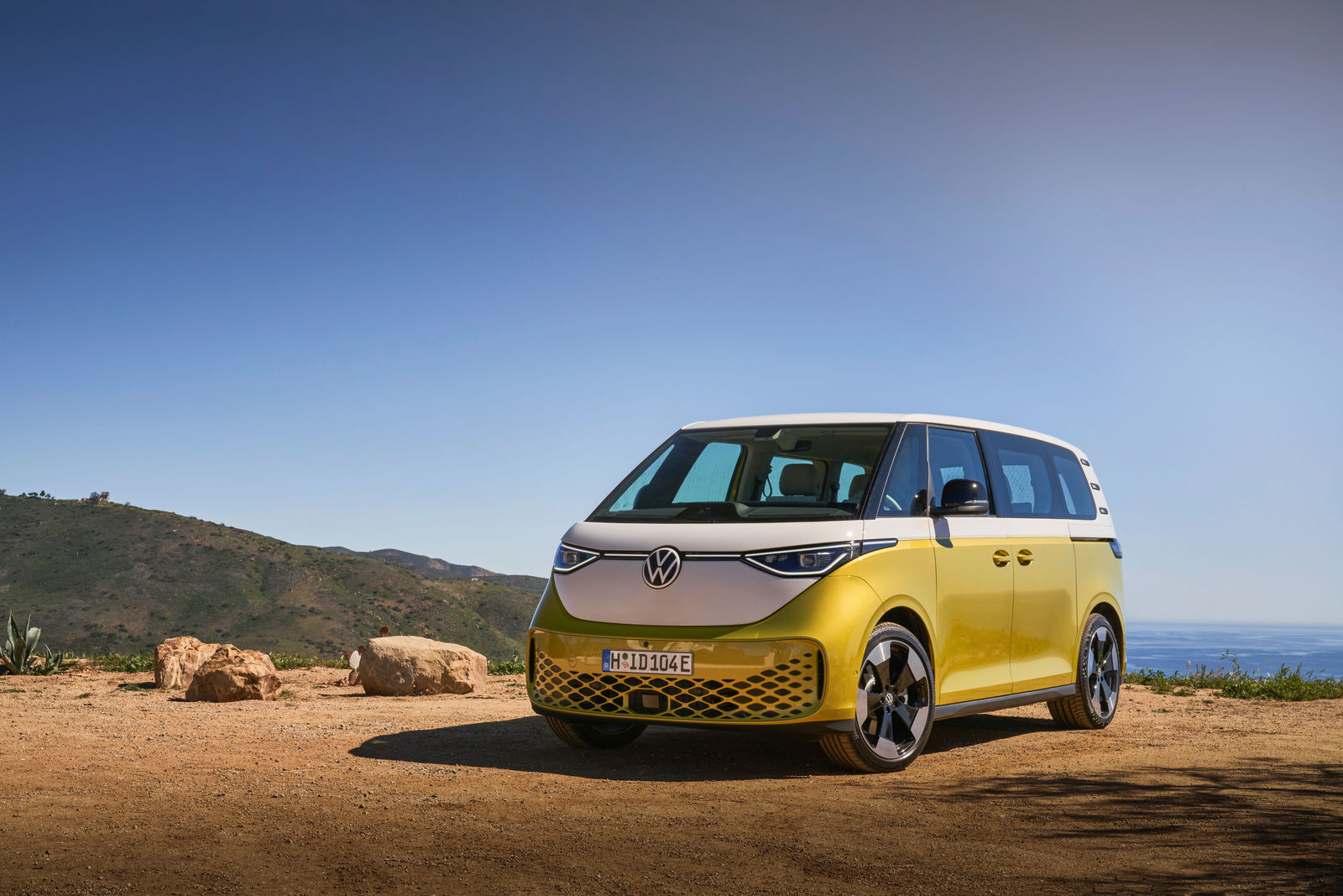 A Kombi elétrica da VW, a ID Buzz, estará presente no Rock In Rio 2022 como um dos produtos que serão expostos pela patrocinadora