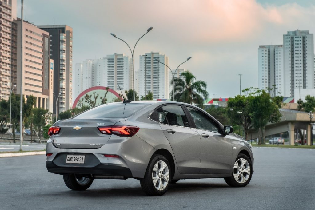 O Chevrolet Onix Plus mais do que dobrou o número de vendas entre junho e julho. Durante o ano já são mais de 35 mil emplacamentos