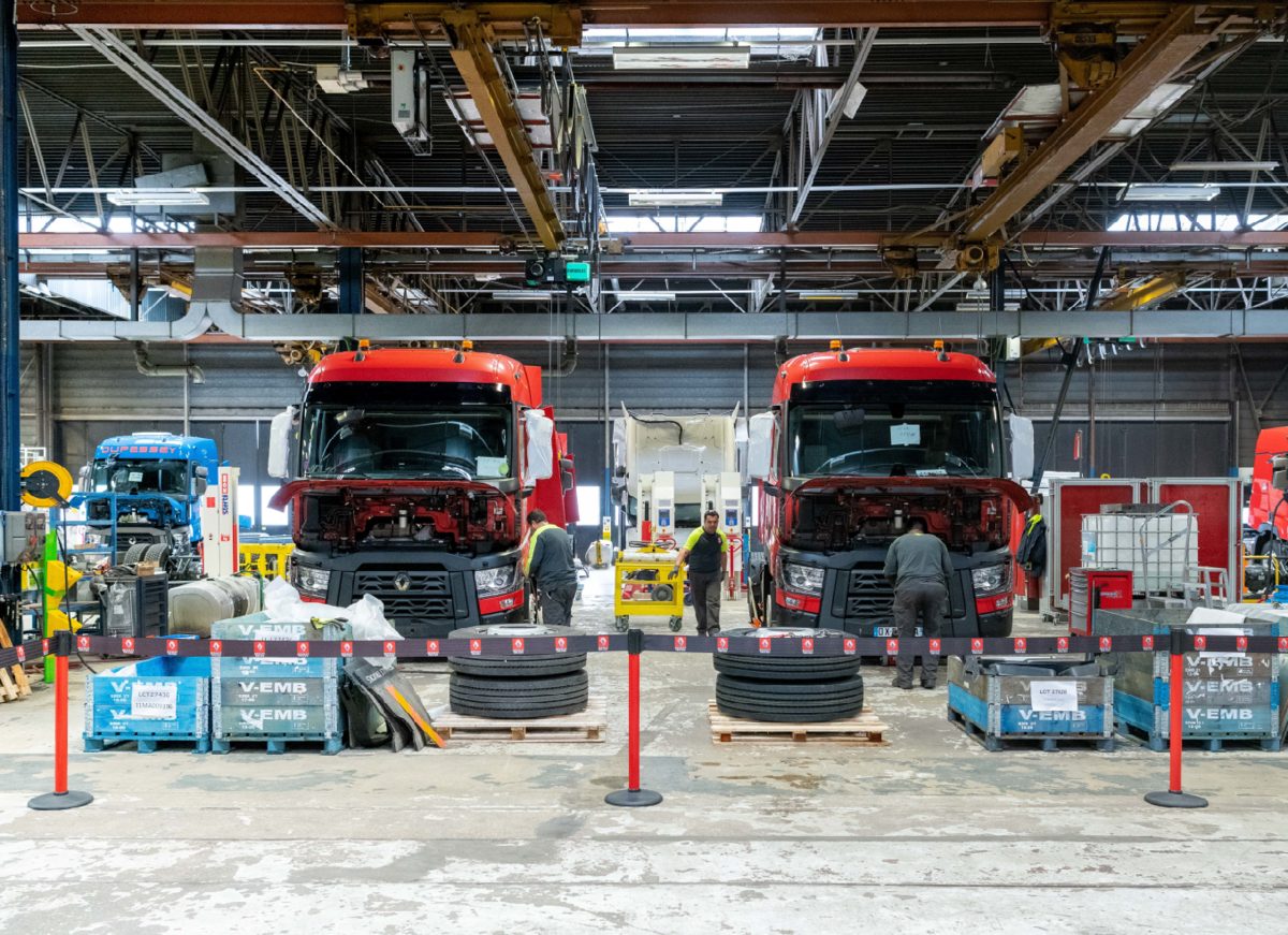 Fábrica da Renault recicla caminhões; entenda essa novidade inédita