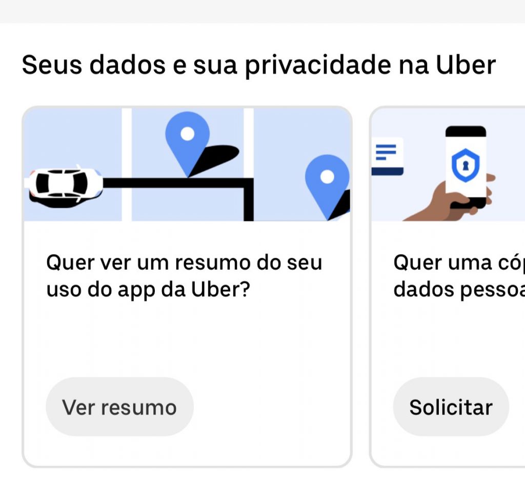 Veja como é possível verificar a pontuação na Uber