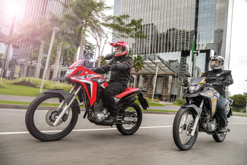 Honda XRE 300 foi vista em testes da Índia