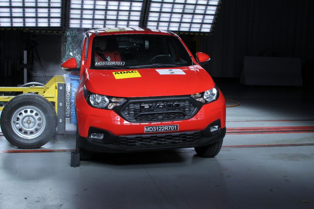 A picape Ram 700 recebeu apenas uma estral nos testes de colisão do Latin NCAP