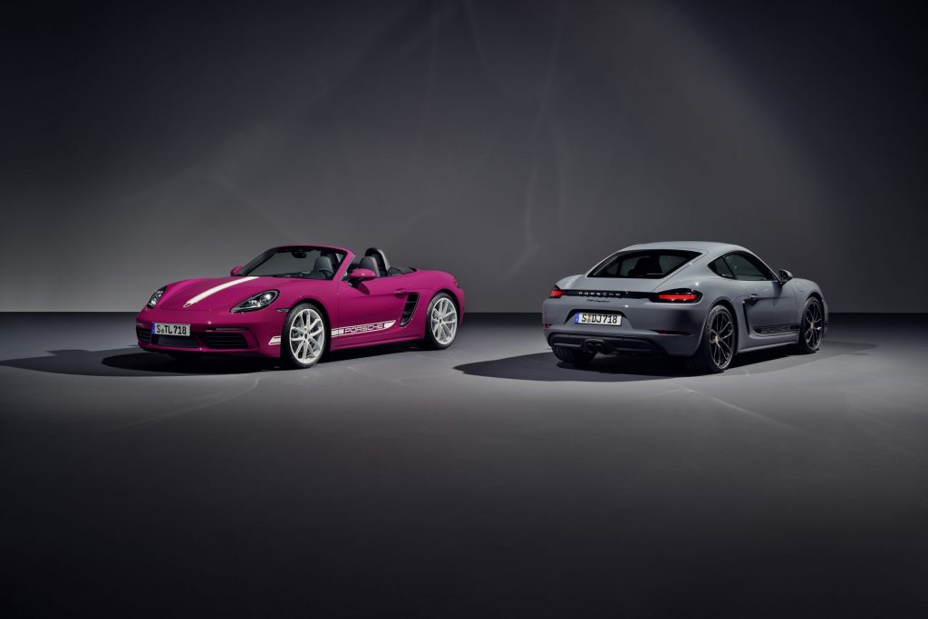 Los Porsche 718 Boxster y Cayman ahora cuentan con la serie Style.