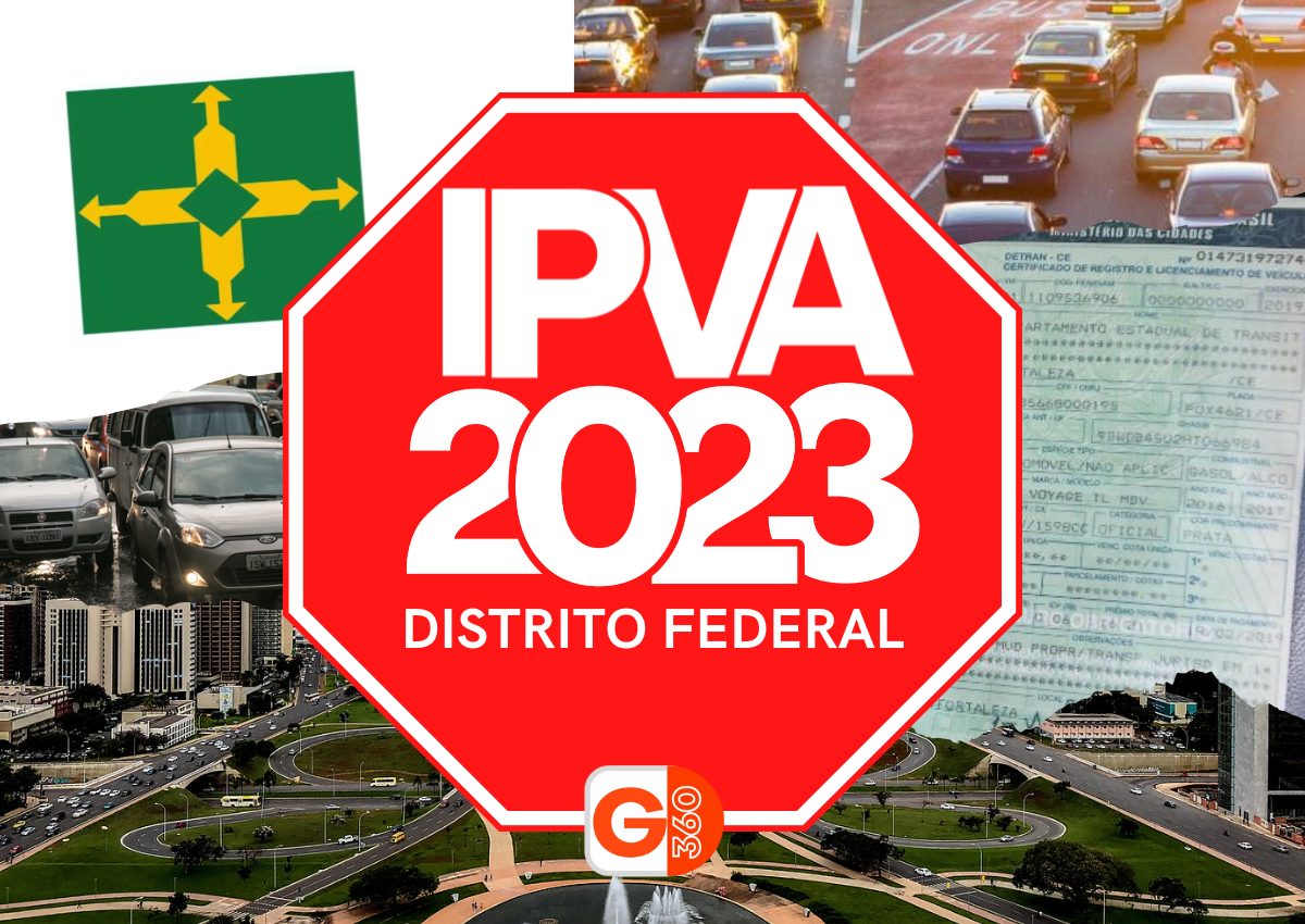 IPVA DF 2023 calendário, valores, descontos e alíquotas