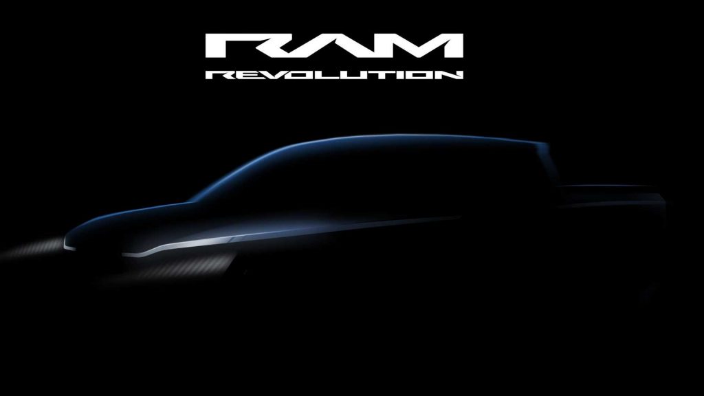 A picape Ram 1500 Revolution Concept será apresentada ao mundo durante a CES 2023, que acontece em janeiro