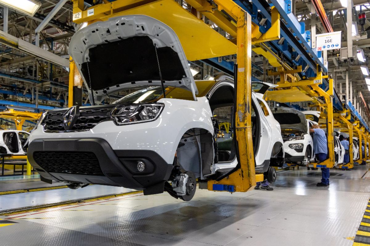 Produção Renault Duster em São José dos Pinhais, no Paraná