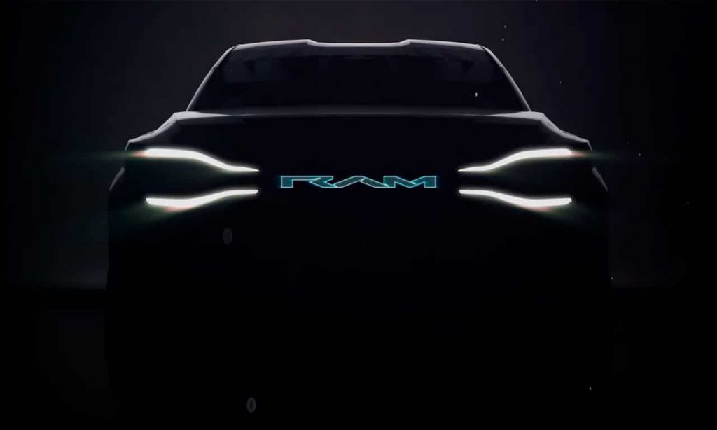 A picape Ram 1500 Revolution Concept será apresentada ao mundo durante a CES 2023, que acontece em janeiro