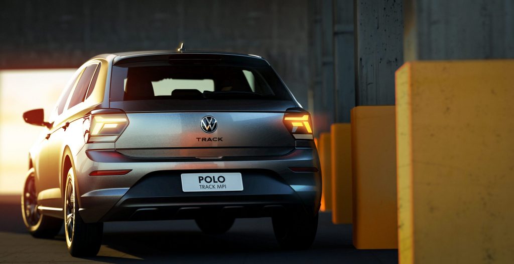 A Volkswagen acaba de revelar os primeiros detalhes do VW Polo Track, próximo carro de entrada da marca e que chega em fevereiro