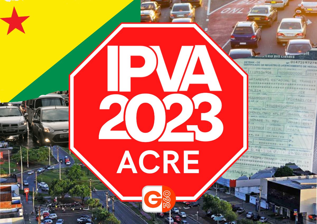 IPVA AC 2023: veja calendário, valores, descontos e alíquotas do imposto no Acre