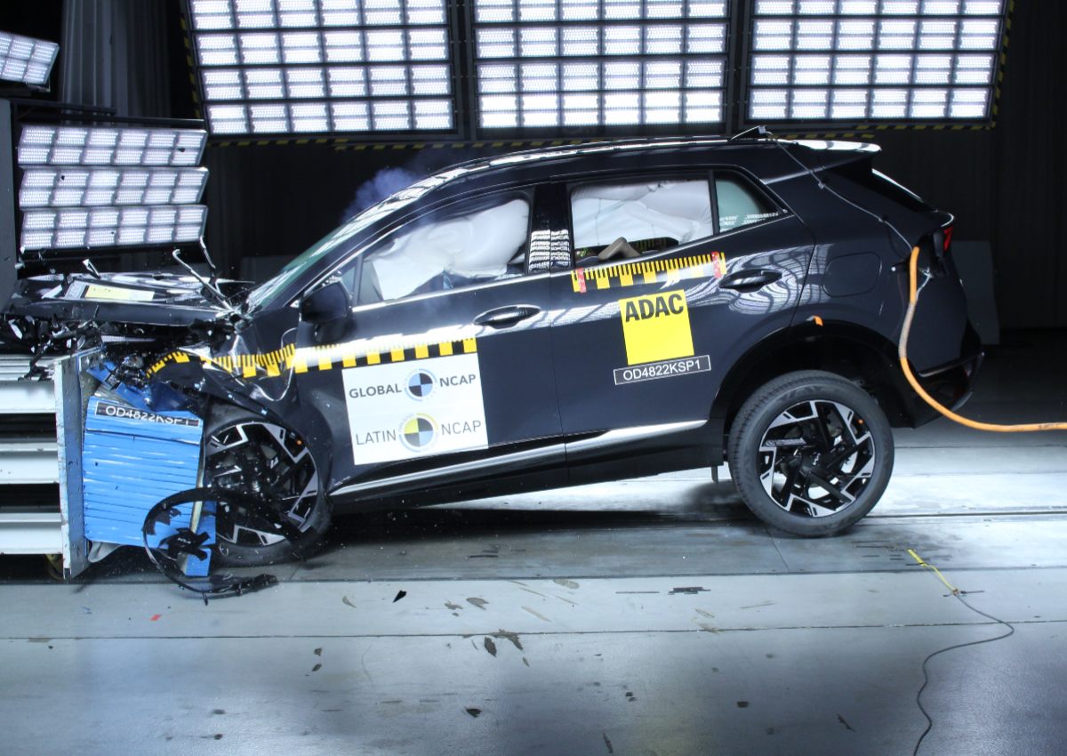 Kia Sportage 2023 é avaliado no Latin NCap