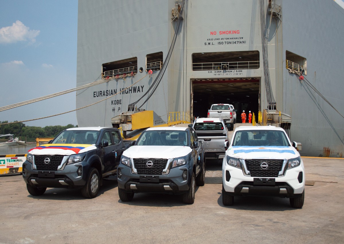 Nissan Frontier começa a ser exportada para Colômbia