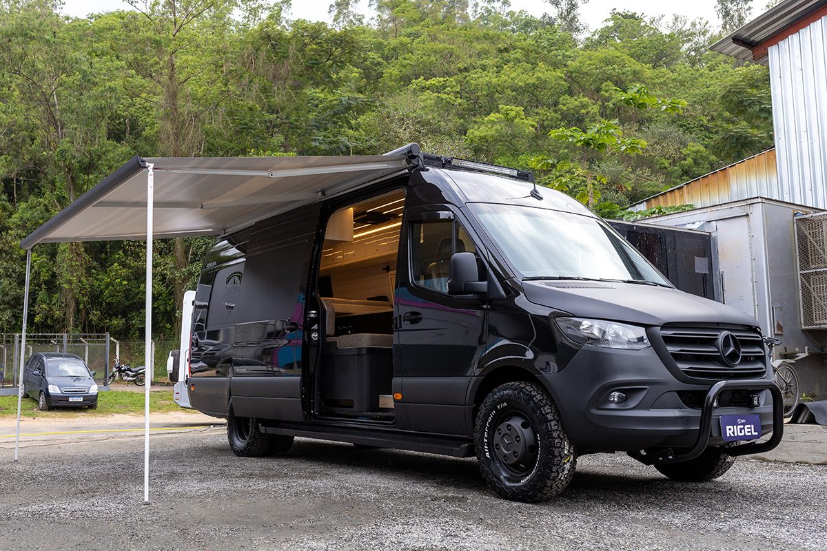 Novo motorhome brasileiro tem energia solar e dispensa o uso de gás