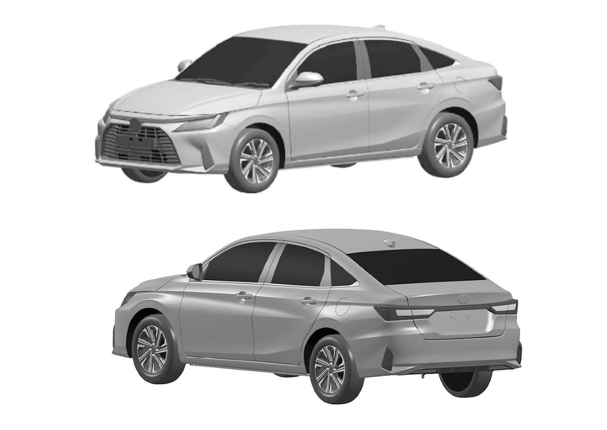 new registration of Toyota Yaris Ativ 2024 INPI