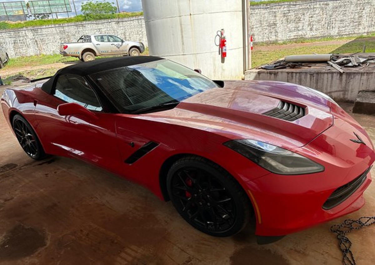 Corvette 2019 é destaque em leilão da Receita; veja detalhes e como dar um lance