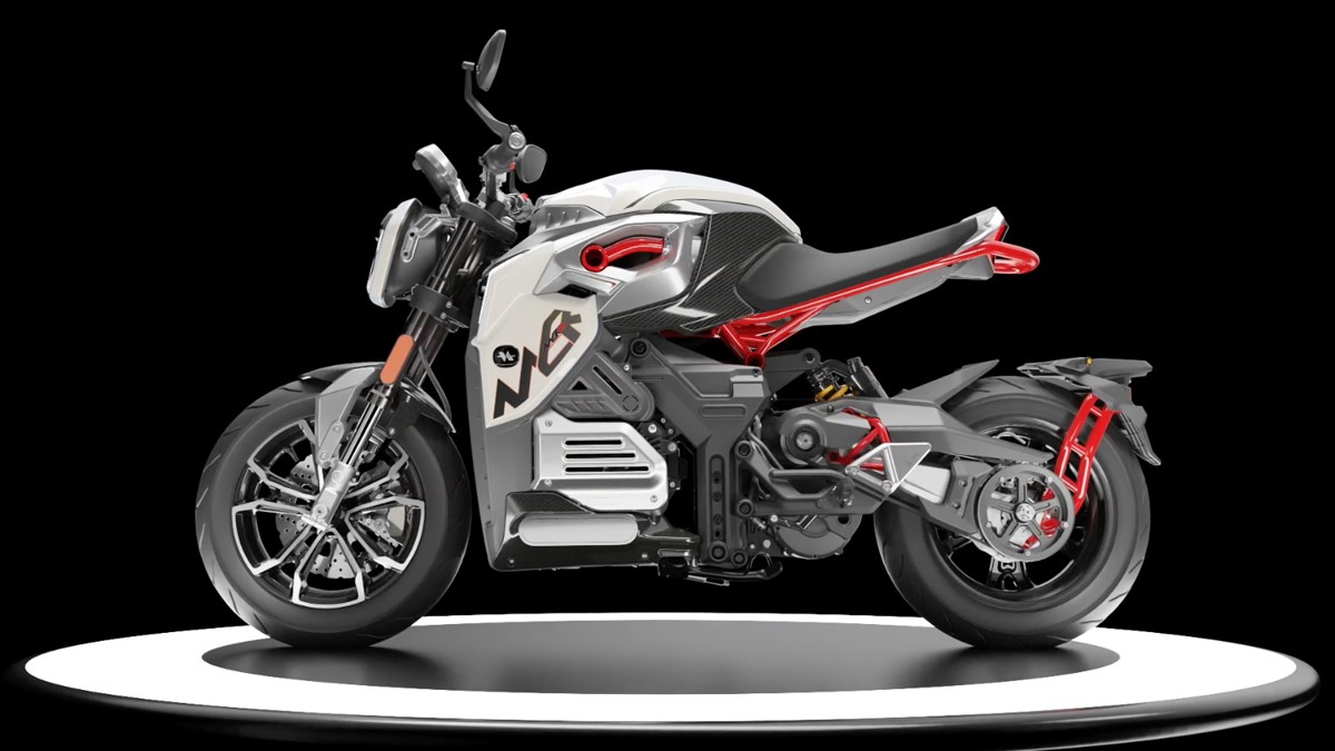 Evoke lança nova motocicleta elétrica com 1.000 Nm de torque