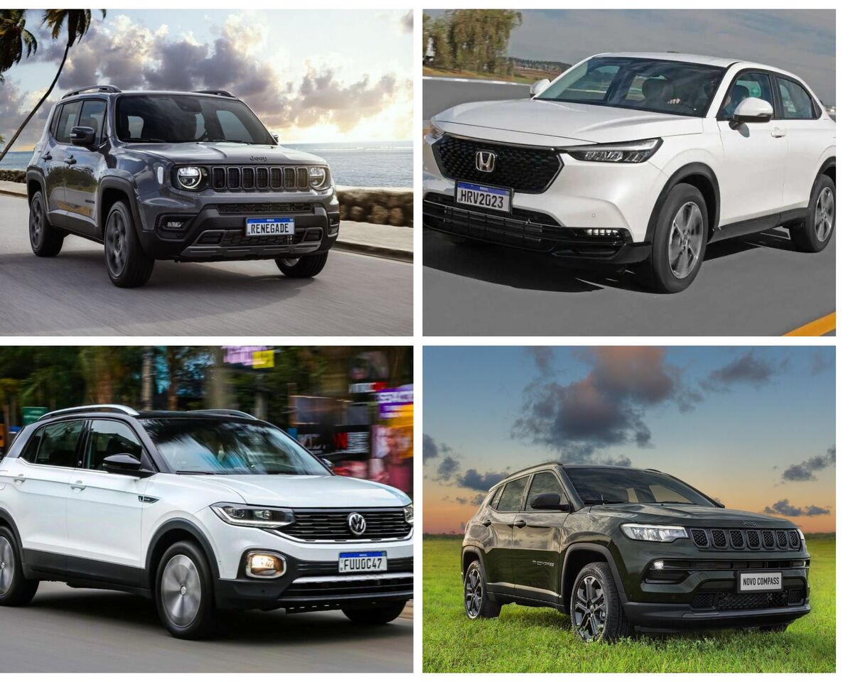 Vai comprar ou vender um SUV? Veja os favoritos do público