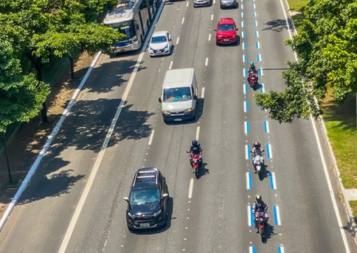 Faixa Azul para motos: projeto já tem próximas etapas definidas