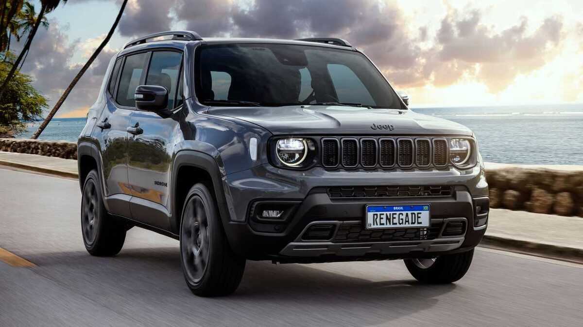 O Jeep Renegade, apesar de não exatamente um carro popular, figura entre os que se esgotaram