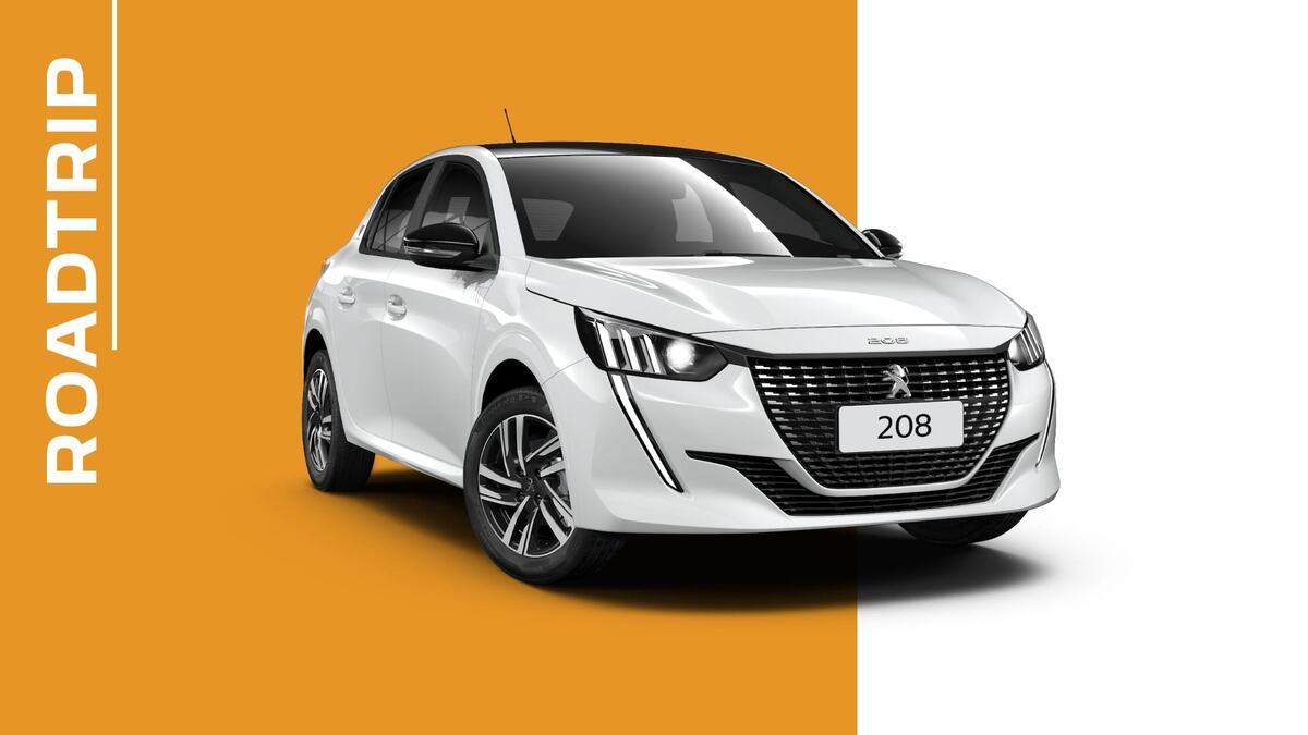 Na sua versão Roadtrip o Peugeot 208 é ideal para os fãs de aventura off-road 