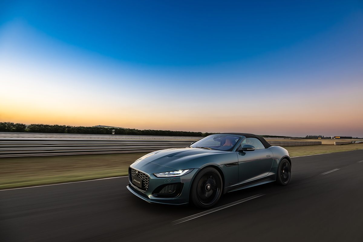 Jaguar F-Type 75 faz a despedida do último motor a combustão da marca