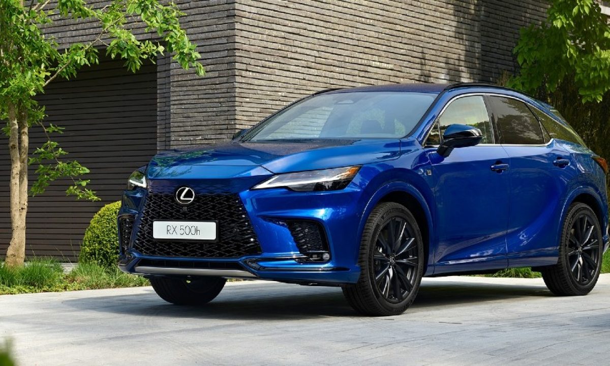 Lexus RX 500h F-Sport 2023: ficha técnica, preço e itens de série