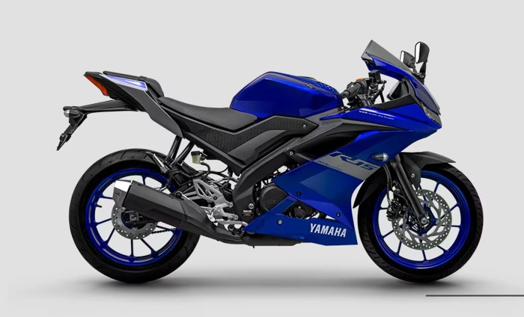 Moto esportiva da Yamaha R15 2025