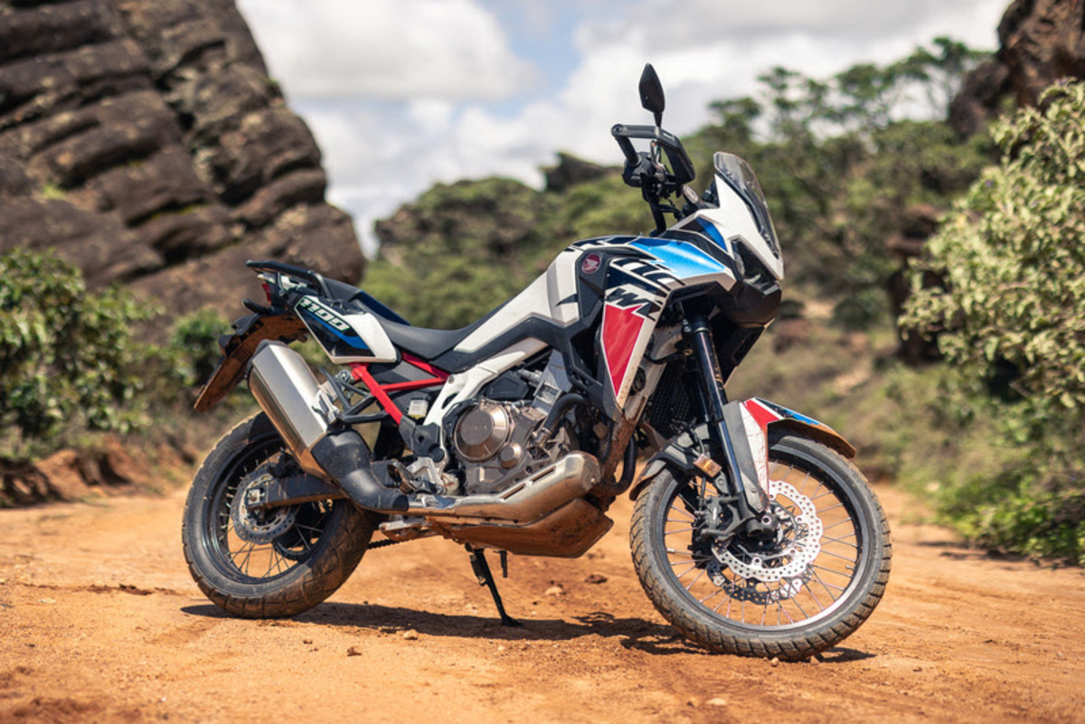 A Africa Twin é a principal moto de alta cilindrada da Honda e desejo de muitas pessoas 