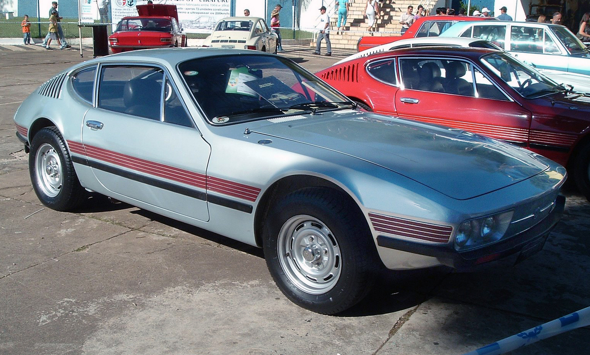 O VW SP2 é um belo exemplo de carro icônico que está no evento