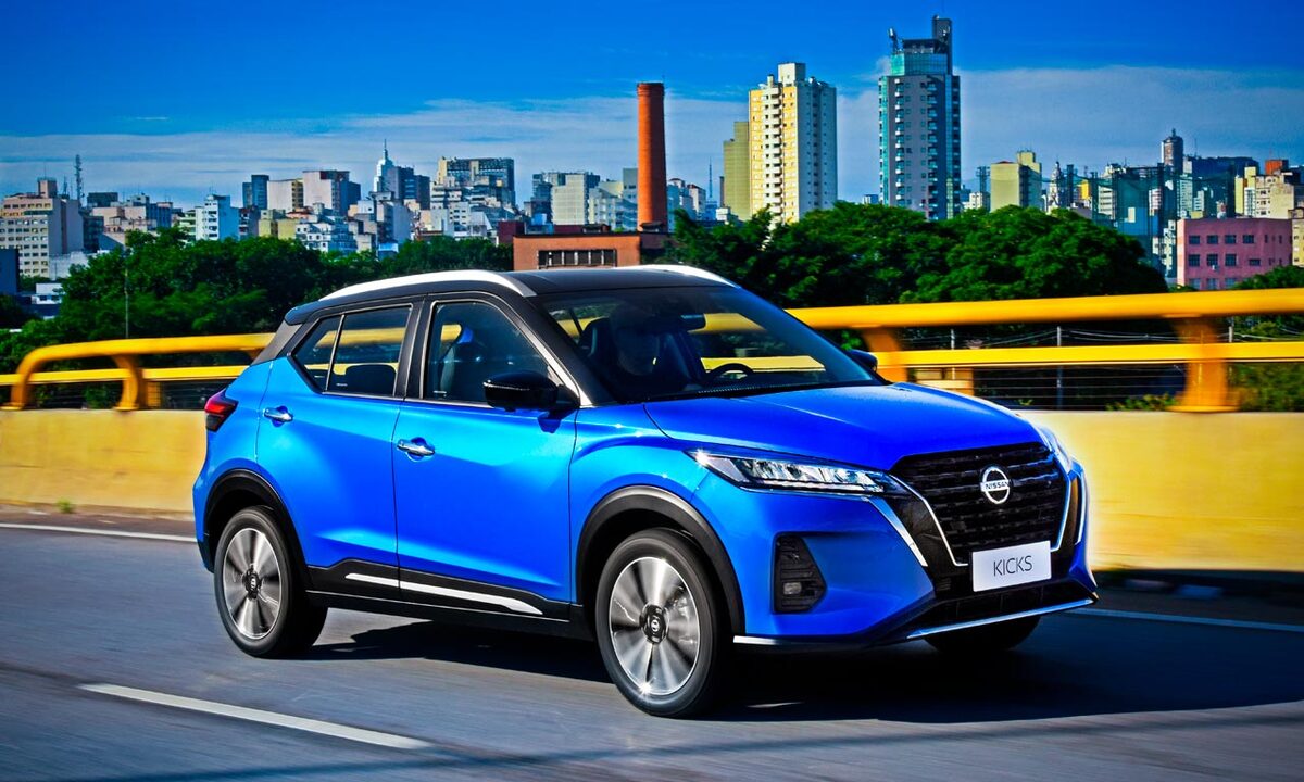 O Kicks é uma opção acessível da Nissan dentre os SUVs