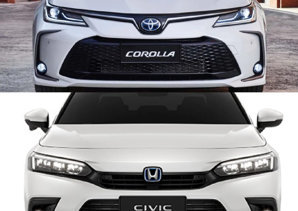 Toyota Corolla 2024 ou Honda Civic 2024? O embate continua