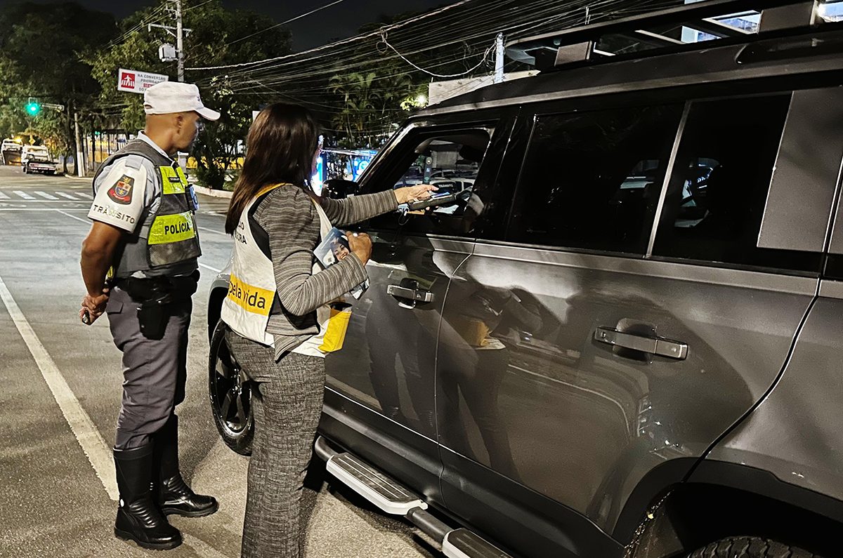 Detran e PM autuam 1.295 motoristas por recusa ao teste do bafômetro; veja consequências