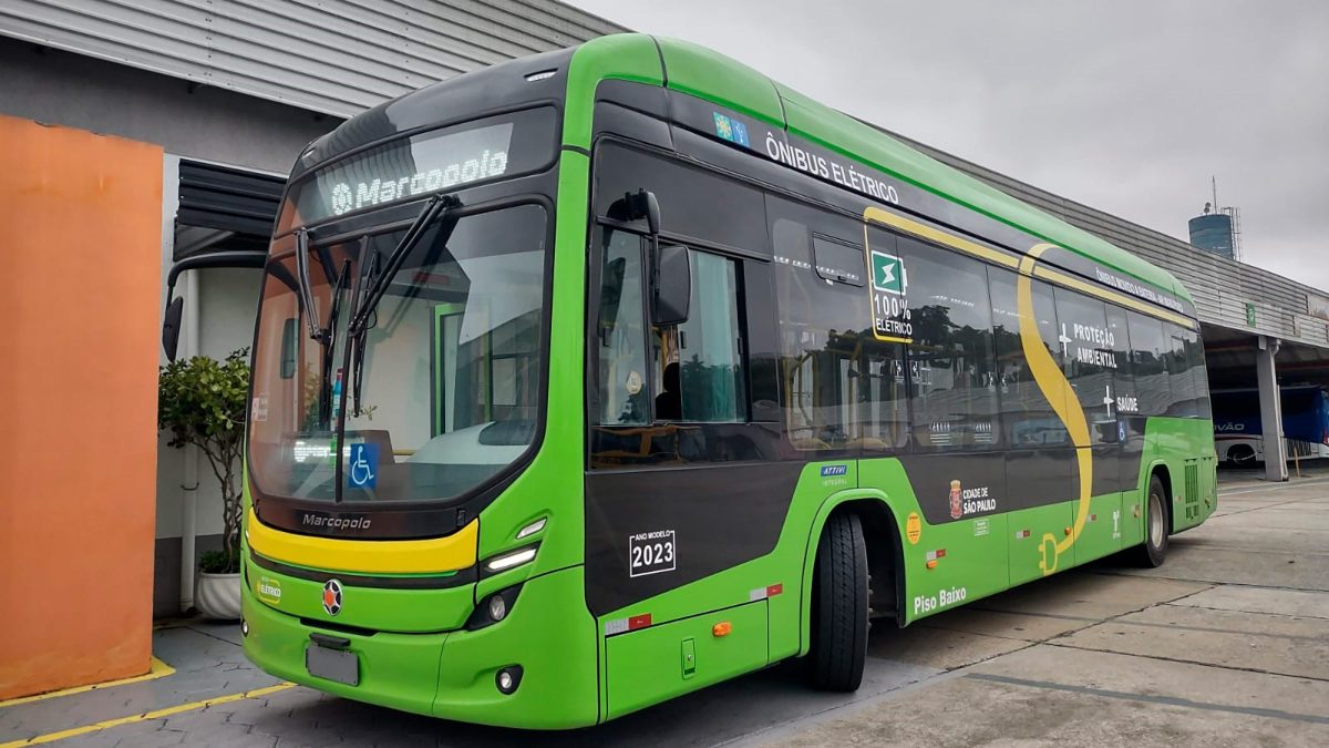 Conheça o ônibus elétrico que poderá atuar pela SPTrans