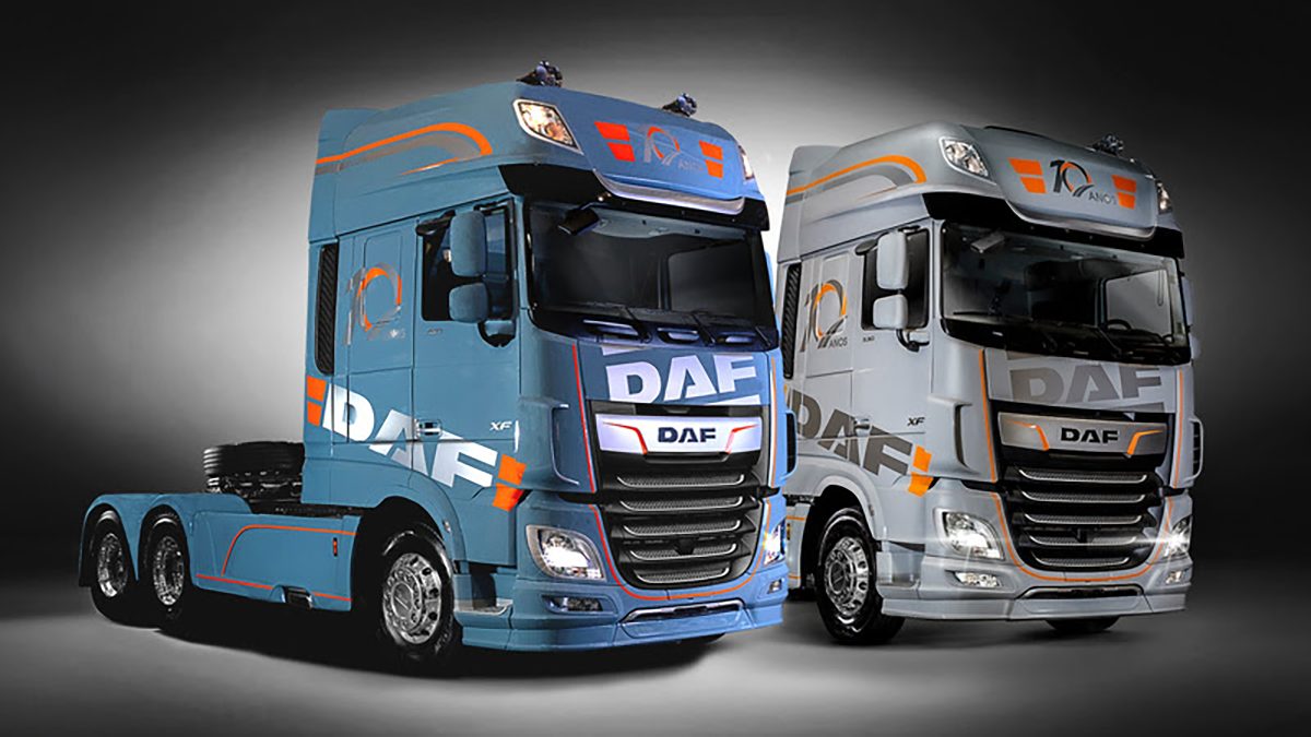 DAF Caminhões lança série especial e limitada de 10 anos