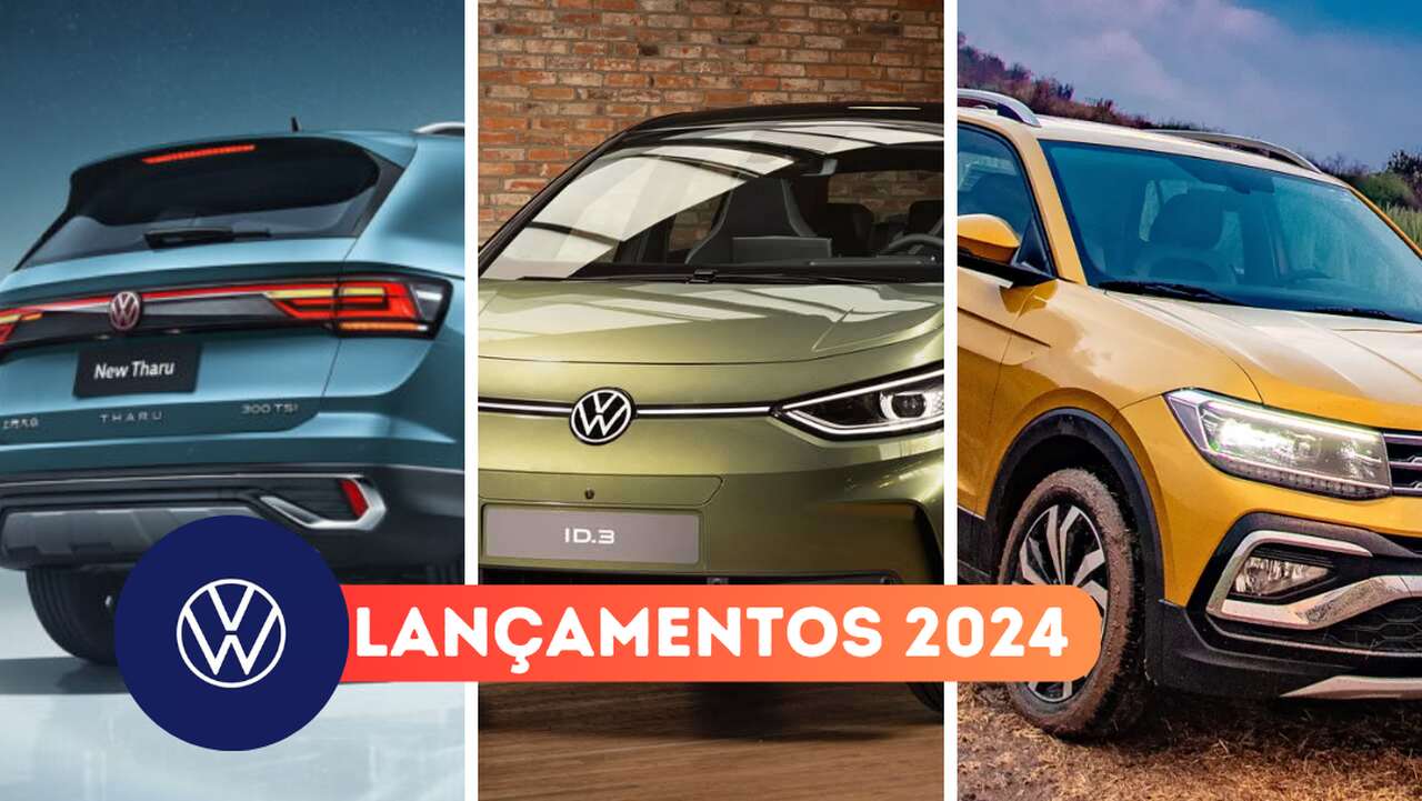 Lançamentos Volkswagen 2024: lista de carros já confirmados