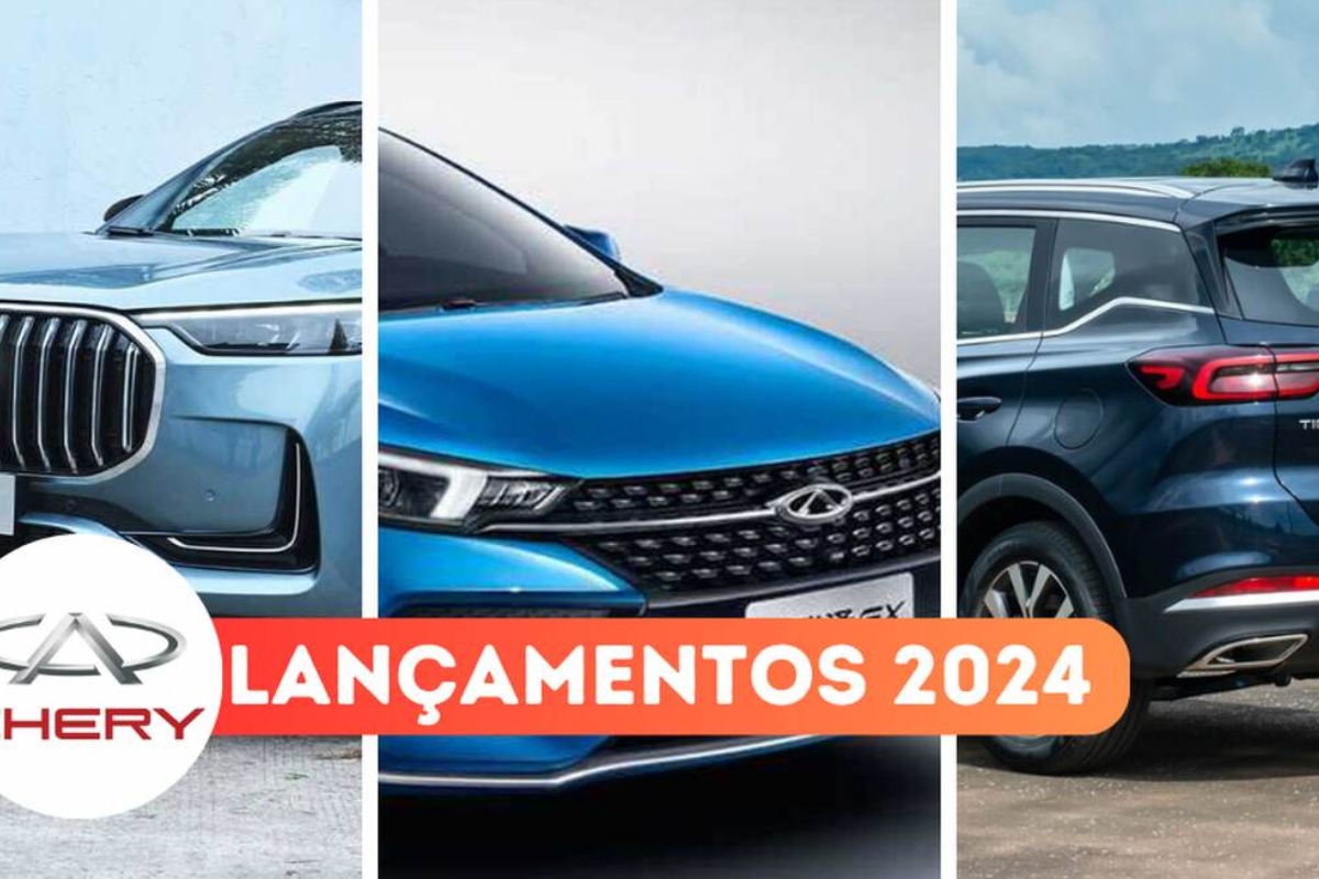 Lançamentos Chery 2024: lista de carros já confirmados