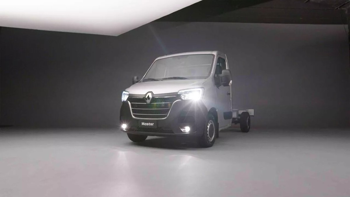 Ficha técnica do Renault Master Chassi 2024