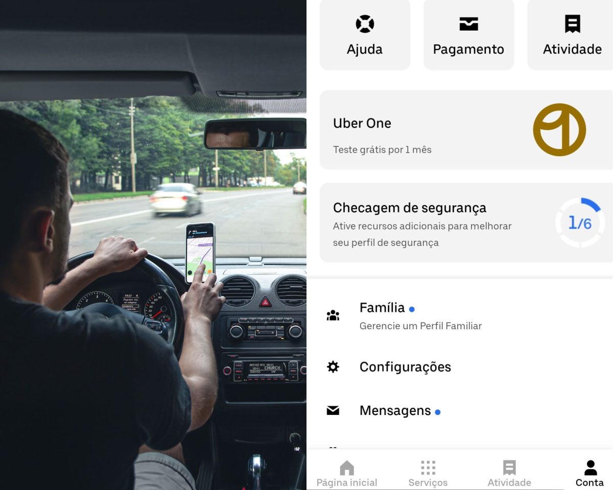 Como pedir reembolso no Uber