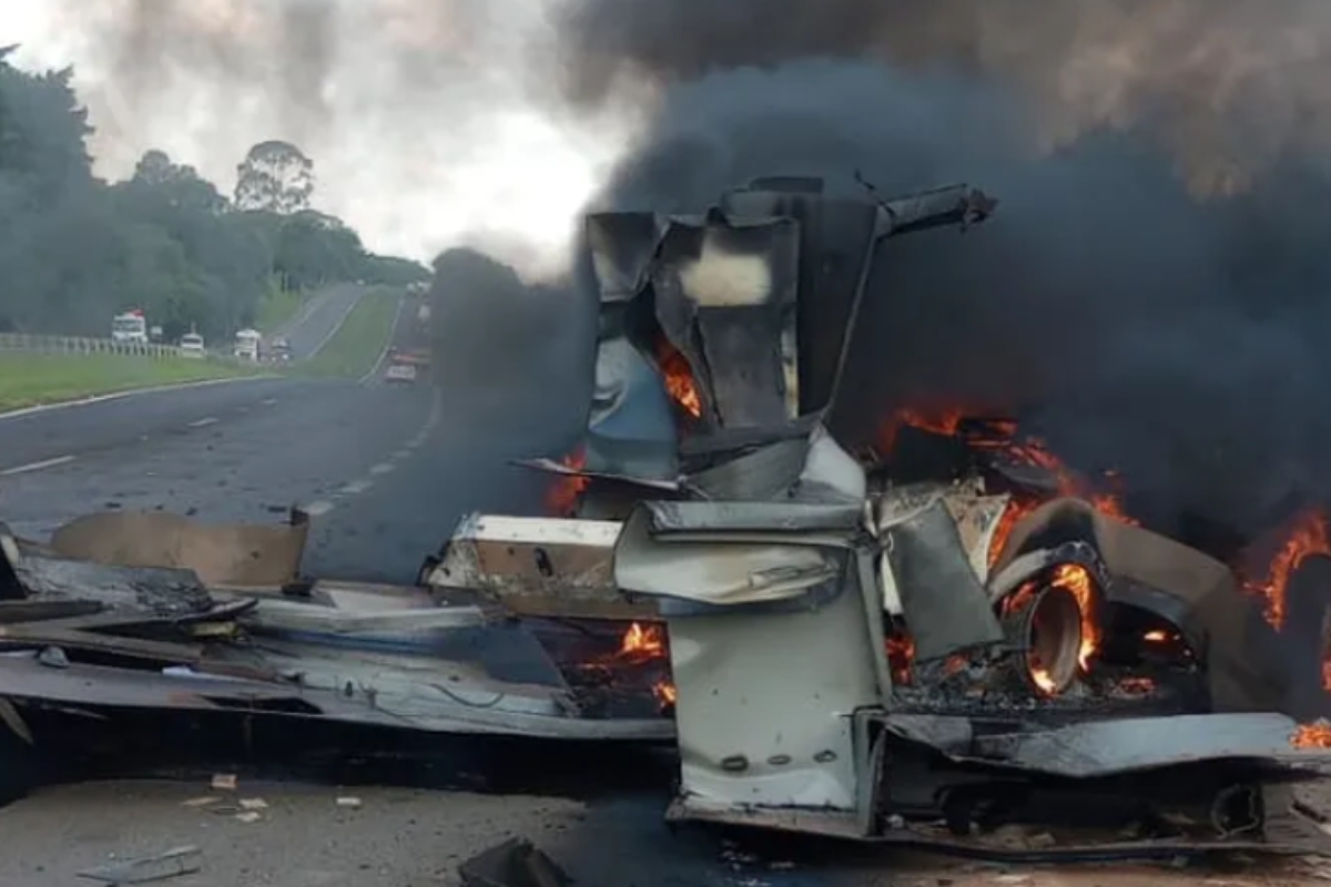  Cenas foras descritas como "horror" por motoristas que passavam pela estrada - Foto: Arquivo pessoal