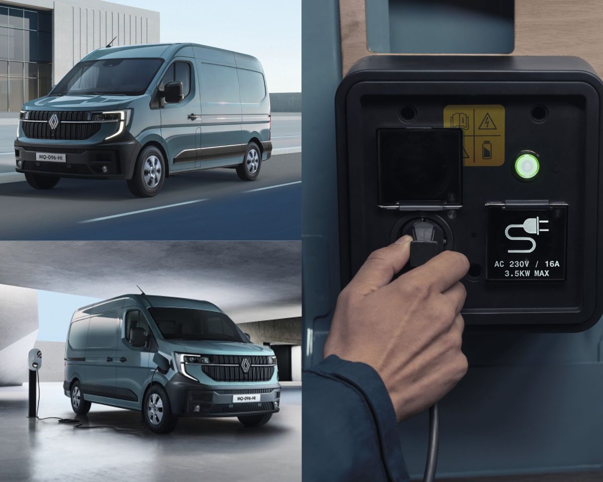 Nova Renault Master pode ser “abastecida” com diesel, hidrogênio e carga elétrica