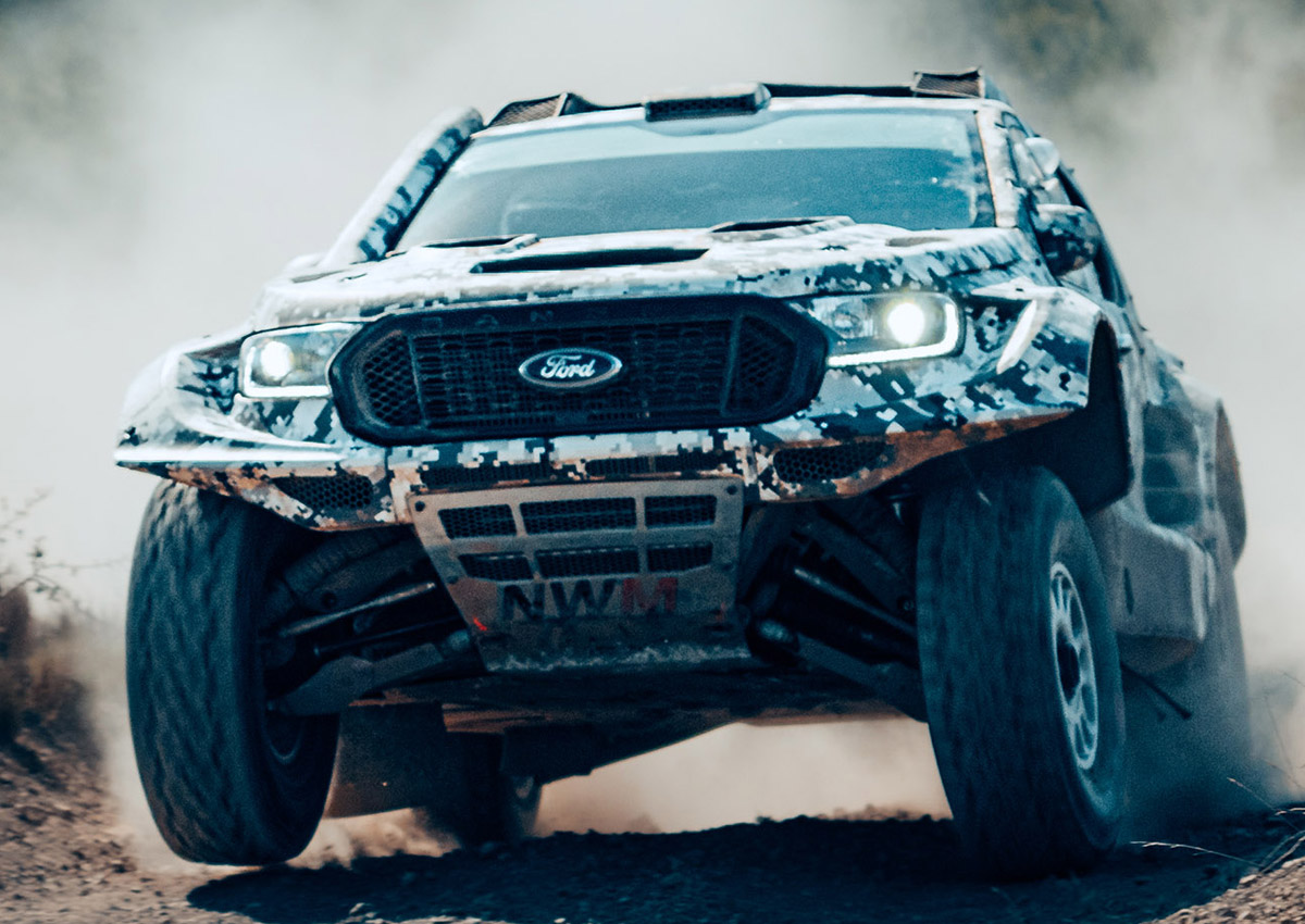 Ford prepara versão especial da Ranger Raptor para estrear no Rally Dakar 2024