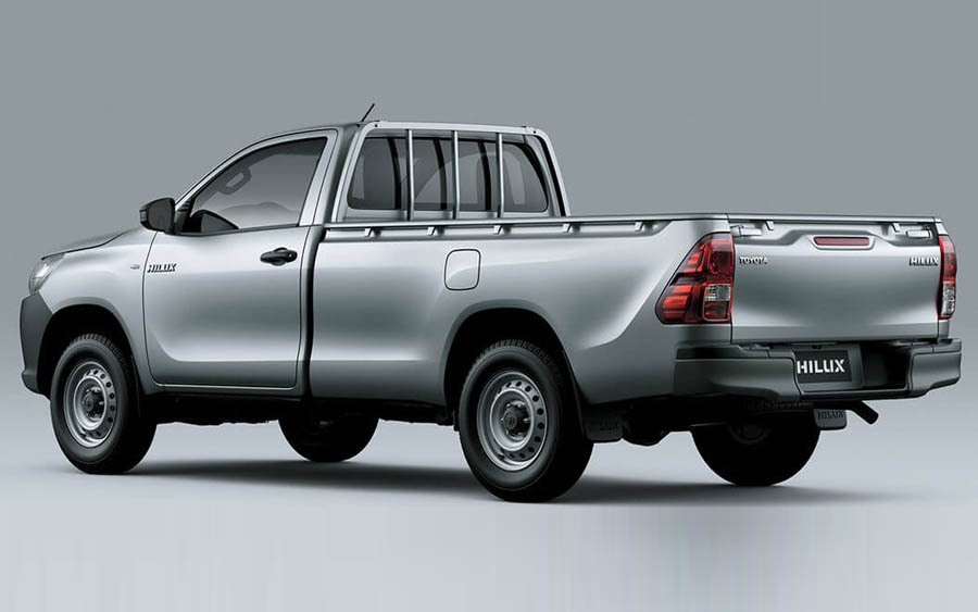 Toyota Hilux cabine simples está no topo das picapes médias mais acessíveis do país - Foto: Divulgação