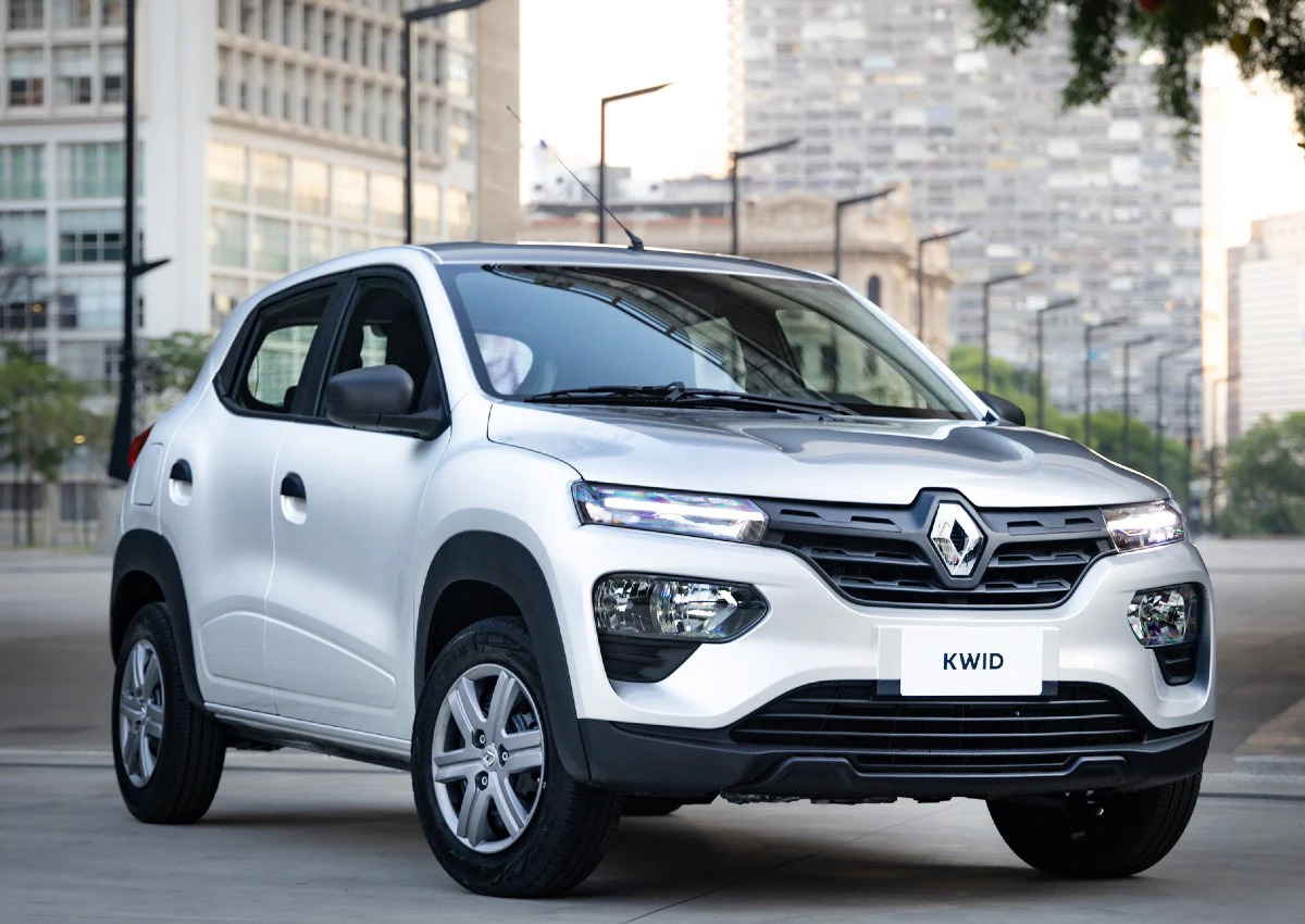 Carro usado para o estudo foi o Renault Kwid - Foto: Divulgação