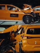 Mercedes colide carros elétricos (Imagem: Garagem360)