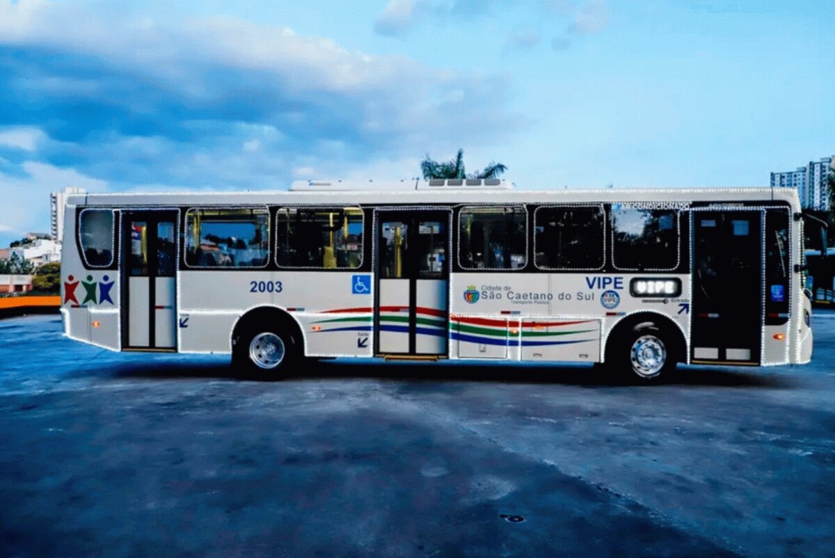 Ônibus de transporte público de São Caetano do Sul - SP