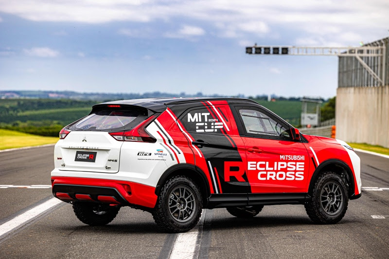 Mitsubishi apresenta Eclipse Cross R, SUV de rally que pode ser comprado pelo público