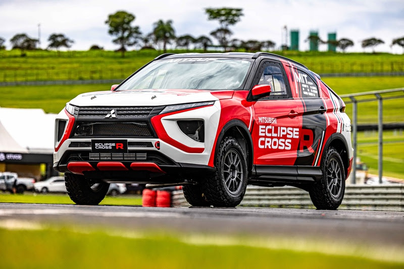 Mitsubishi apresenta Eclipse Cross R, SUV de rally que pode ser comprado pelo público