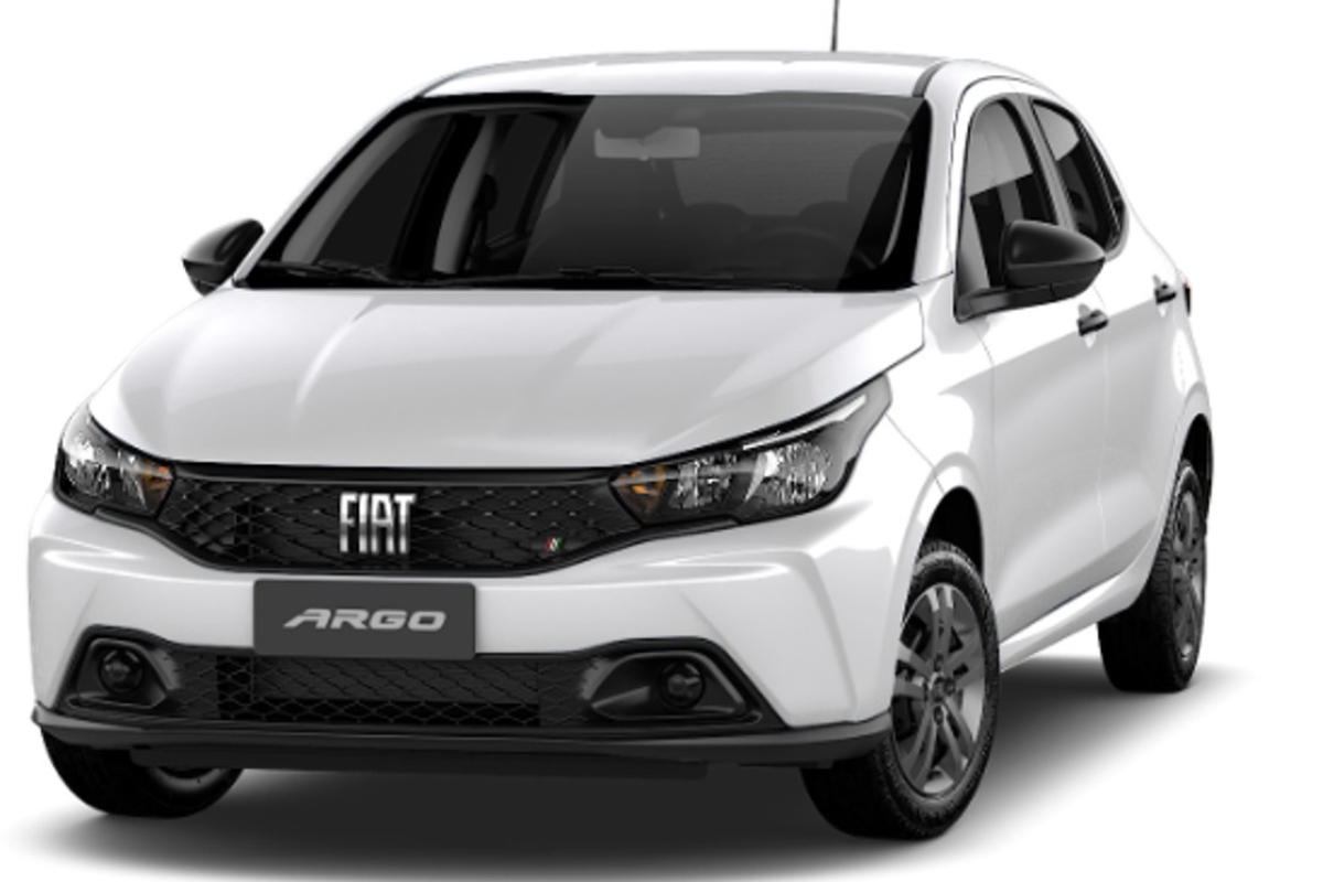 Considere alugar um Fiat Argo durante uma viagem de carro - (Foto: Divulgação/Fiat)